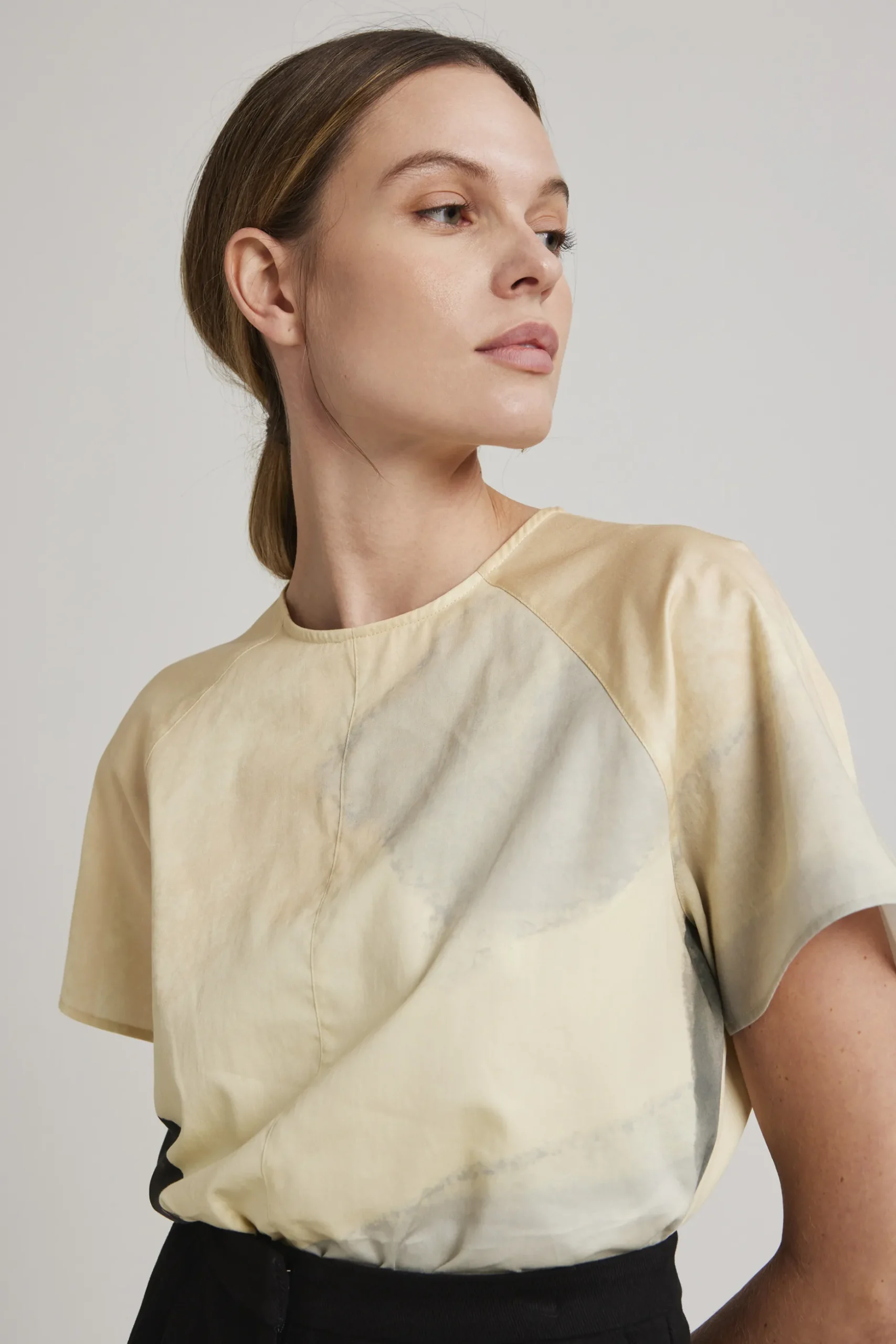 River Raglan Shift Top