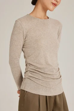 Ruched Jersey Top