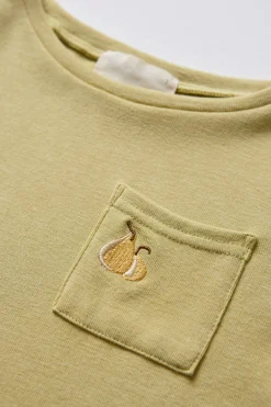 Savour Embroidered Pocket Tee