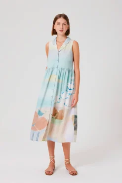Savour Lyocell Midi Dress