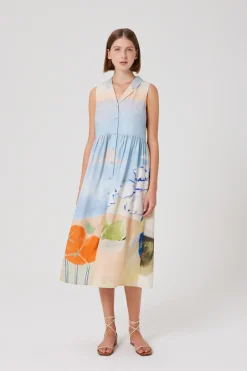 Savour Lyocell Midi Dress