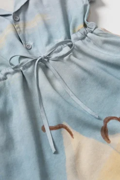 Savour Rayon Collared Dress