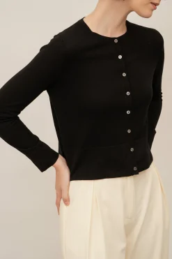 Silk Knit Cardigan