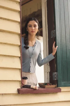 Silk Knit Cardigan