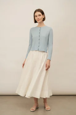 Silk Knit Cardigan