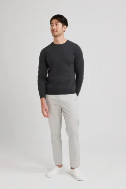 Slim Fit Cotton Chino Trousers