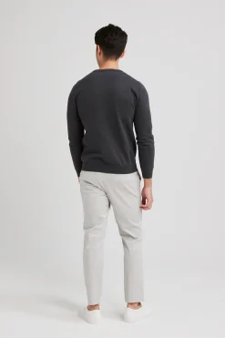 Slim Fit Cotton Chino Trousers