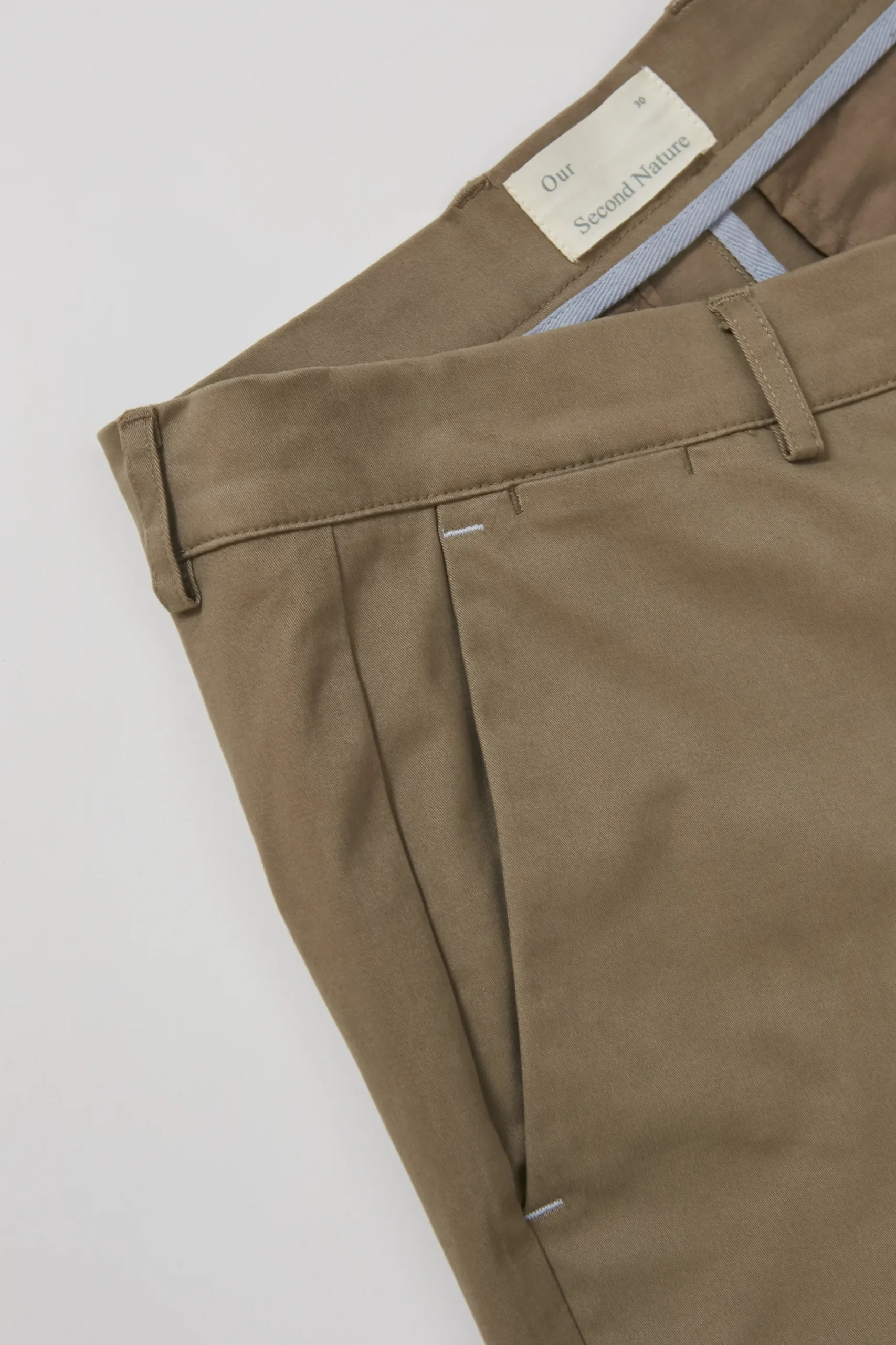 Slim Fit Cotton Chino Trousers