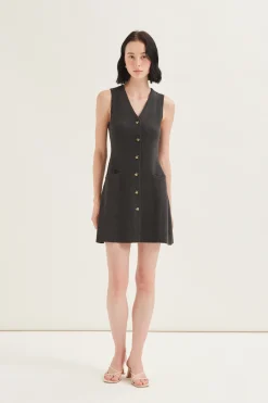 Soft Milano Knit Mini Dress