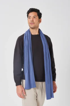 Soft Ribbed Knit Scarf