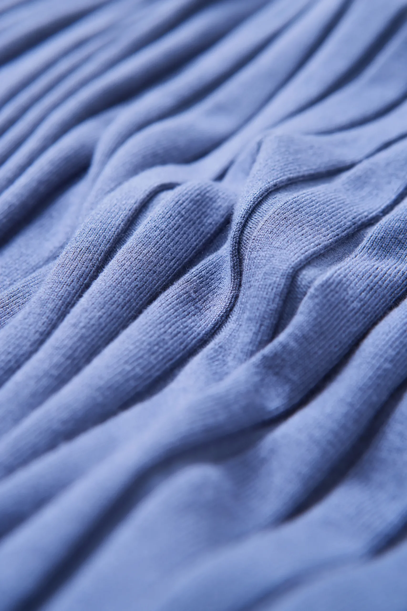 Soft Ribbed Knit Scarf