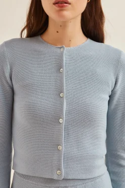 Soft Weave Knit Cardigan