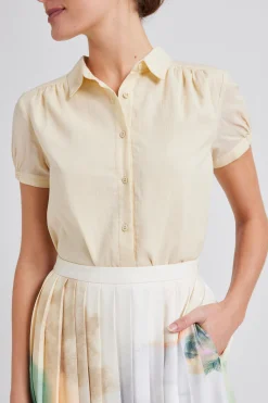 Soleil Pleated Midi Skirt