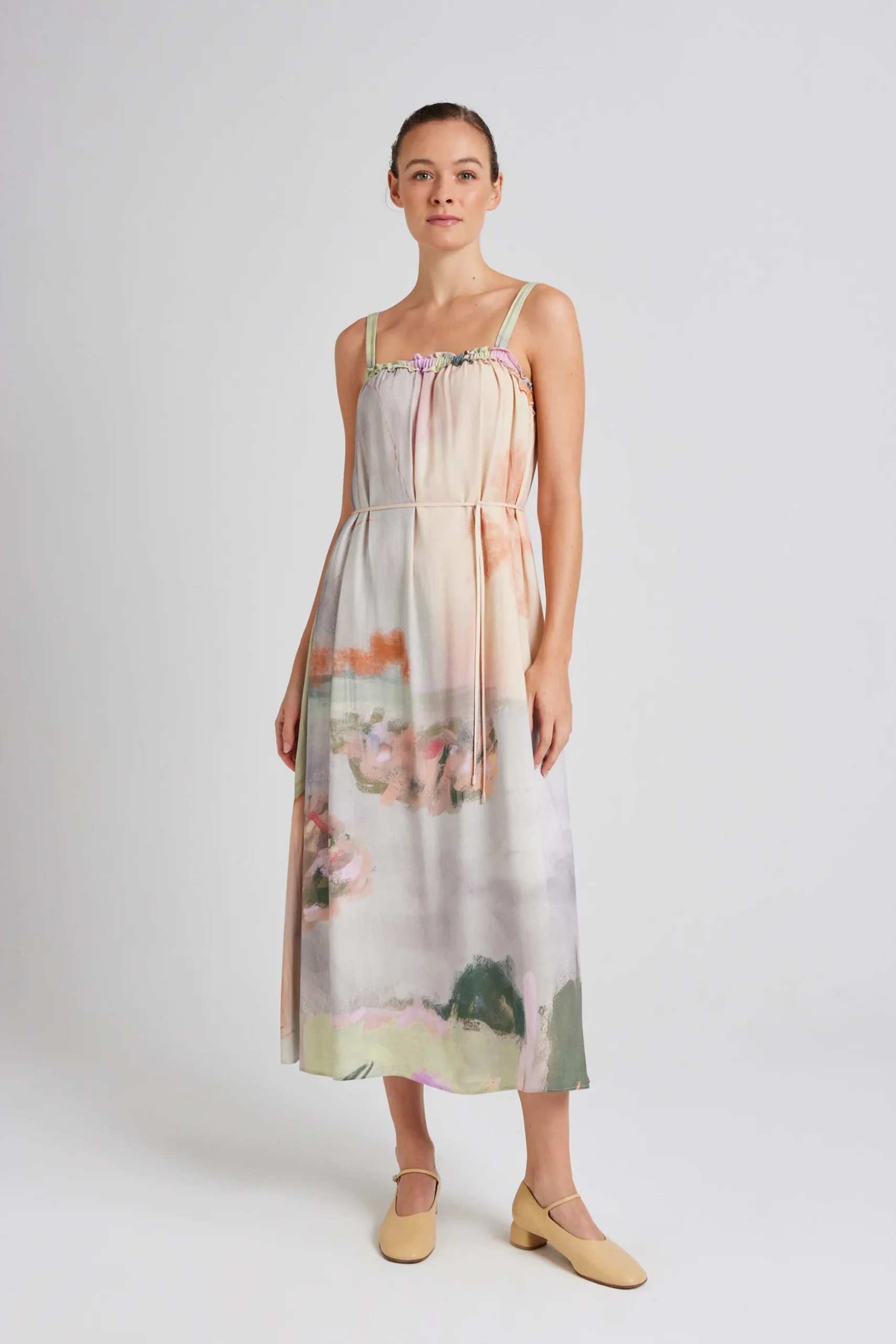 Soleil Rayon Tent Dress