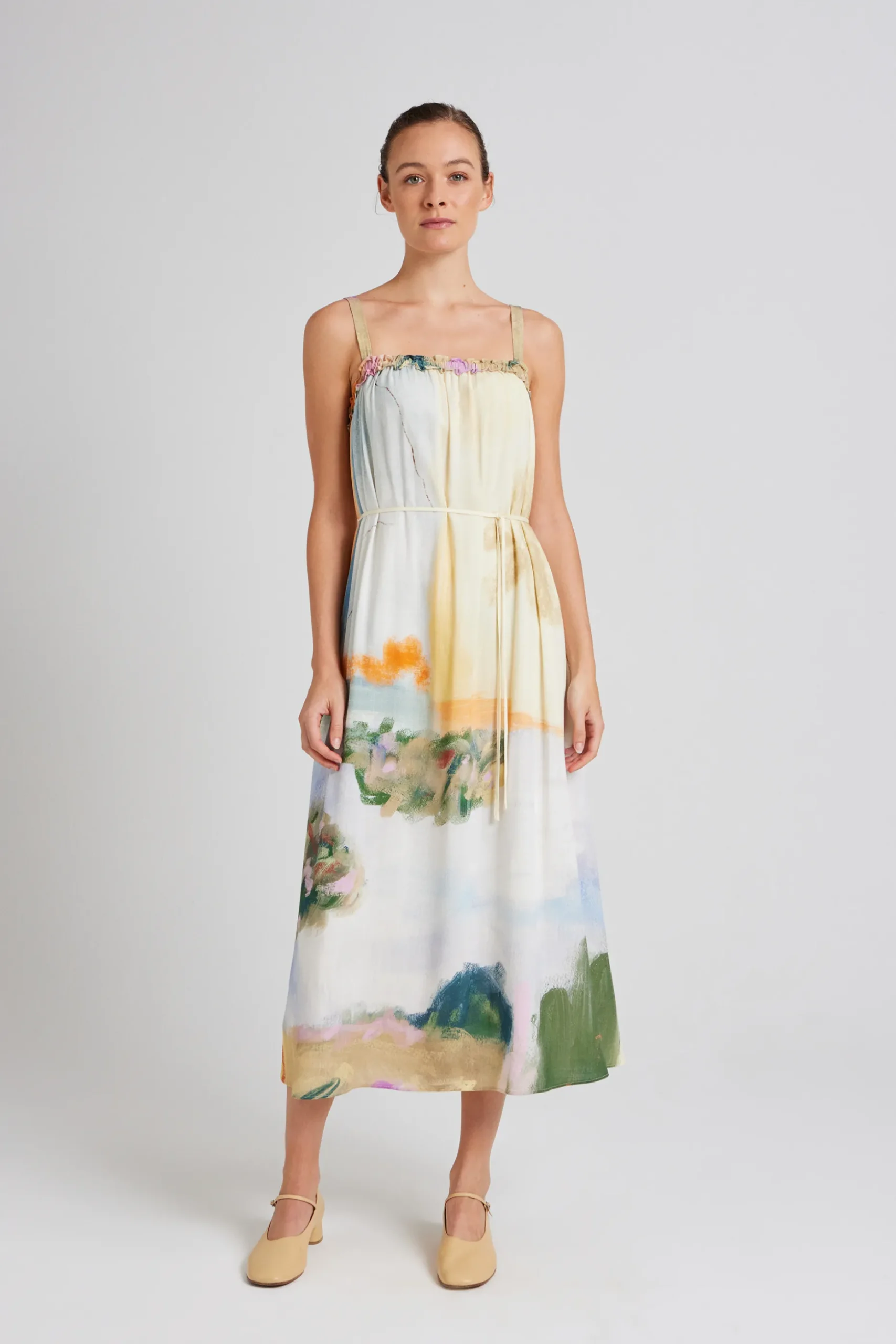 Soleil Rayon Tent Dress