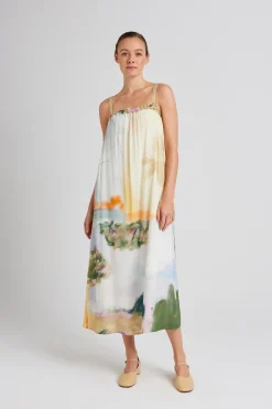 Soleil Rayon Tent Dress