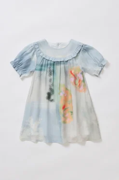 Soleil Ruffle Collar Dress