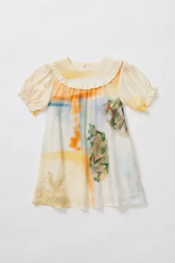 Soleil Ruffle Collar Dress