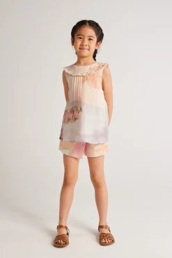 Soleil Ruffle Collar Top