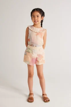 Soleil Ruffle Collar Top