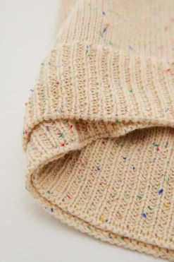 Speckled Knitted Throw Blanket