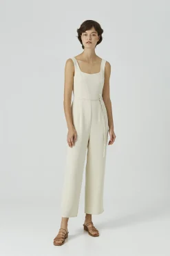 Square-Neck Jumpsuit