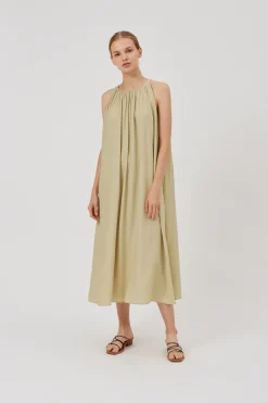 Square-Neck Maxi Dress