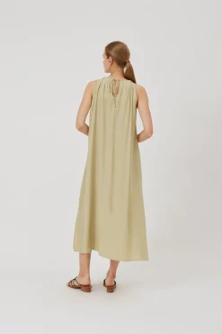 Square-Neck Maxi Dress