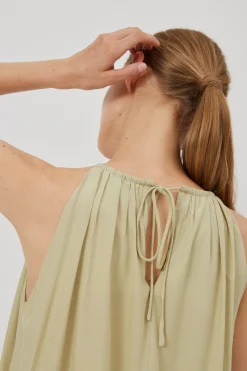 Square-Neck Maxi Dress