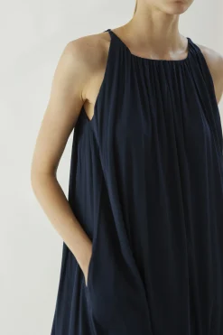 Square-Neck Maxi Dress