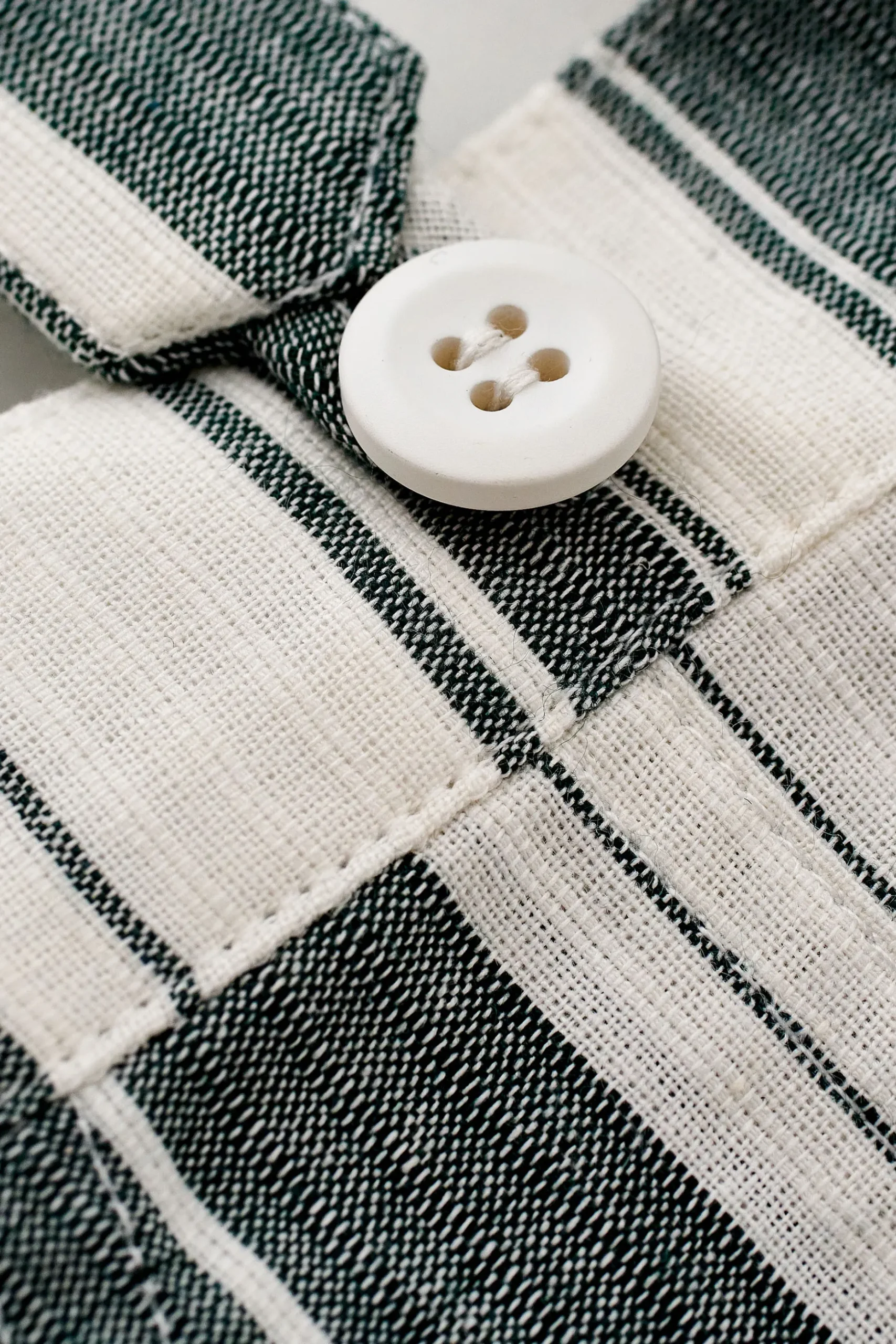Striped Cotton Suspenders
