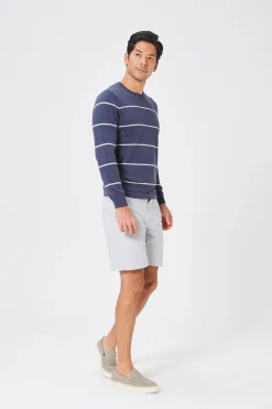 Striped Crew-Neck Jumper
