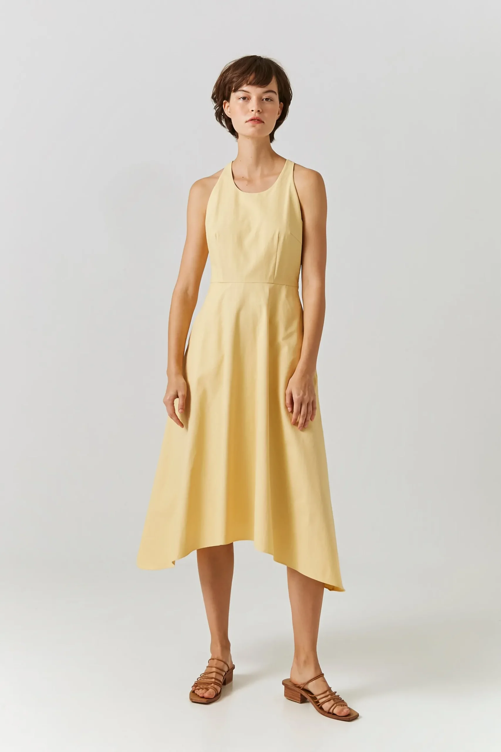 T-Back Midi Dress