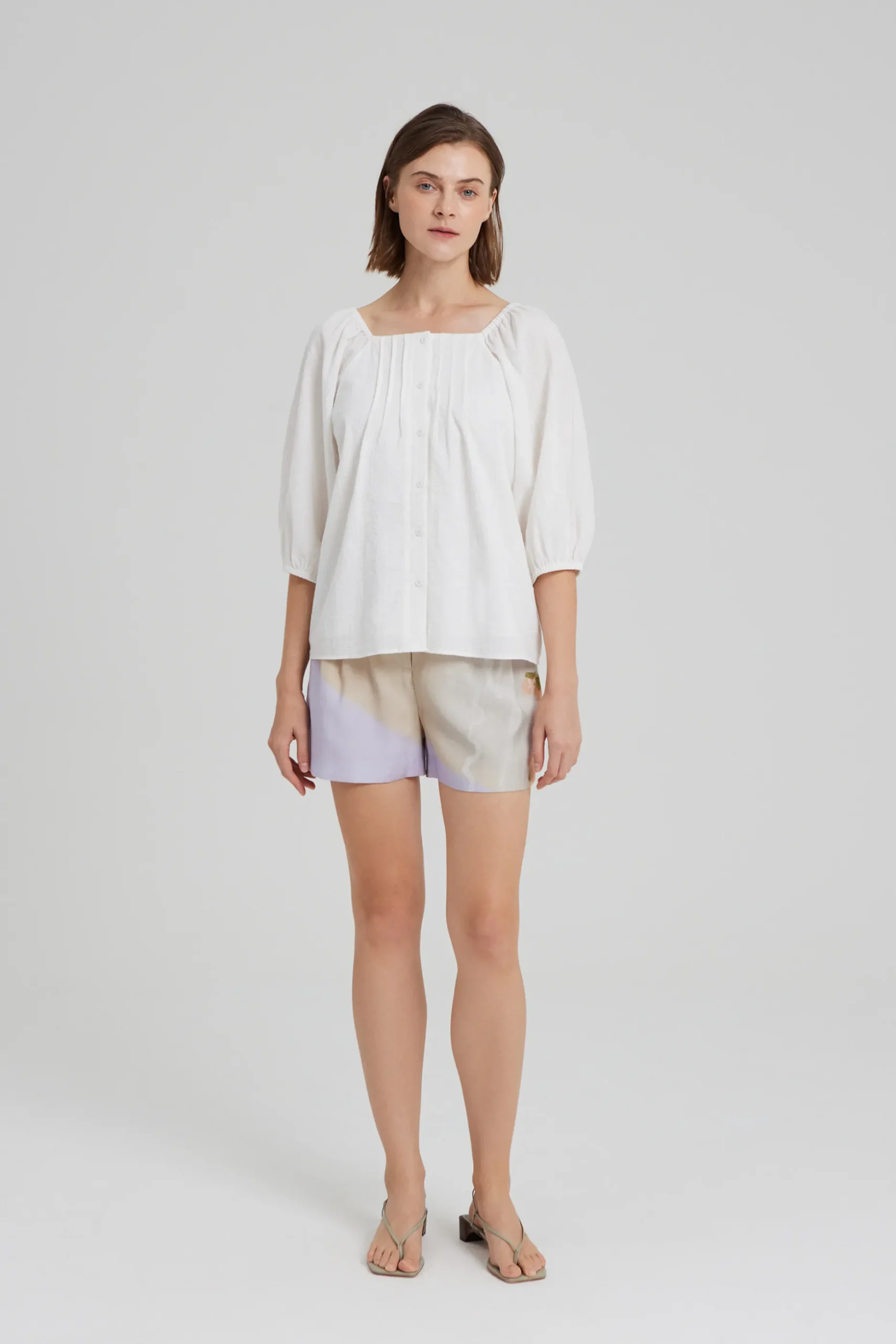 Two-Way Puff Sleeve Top
