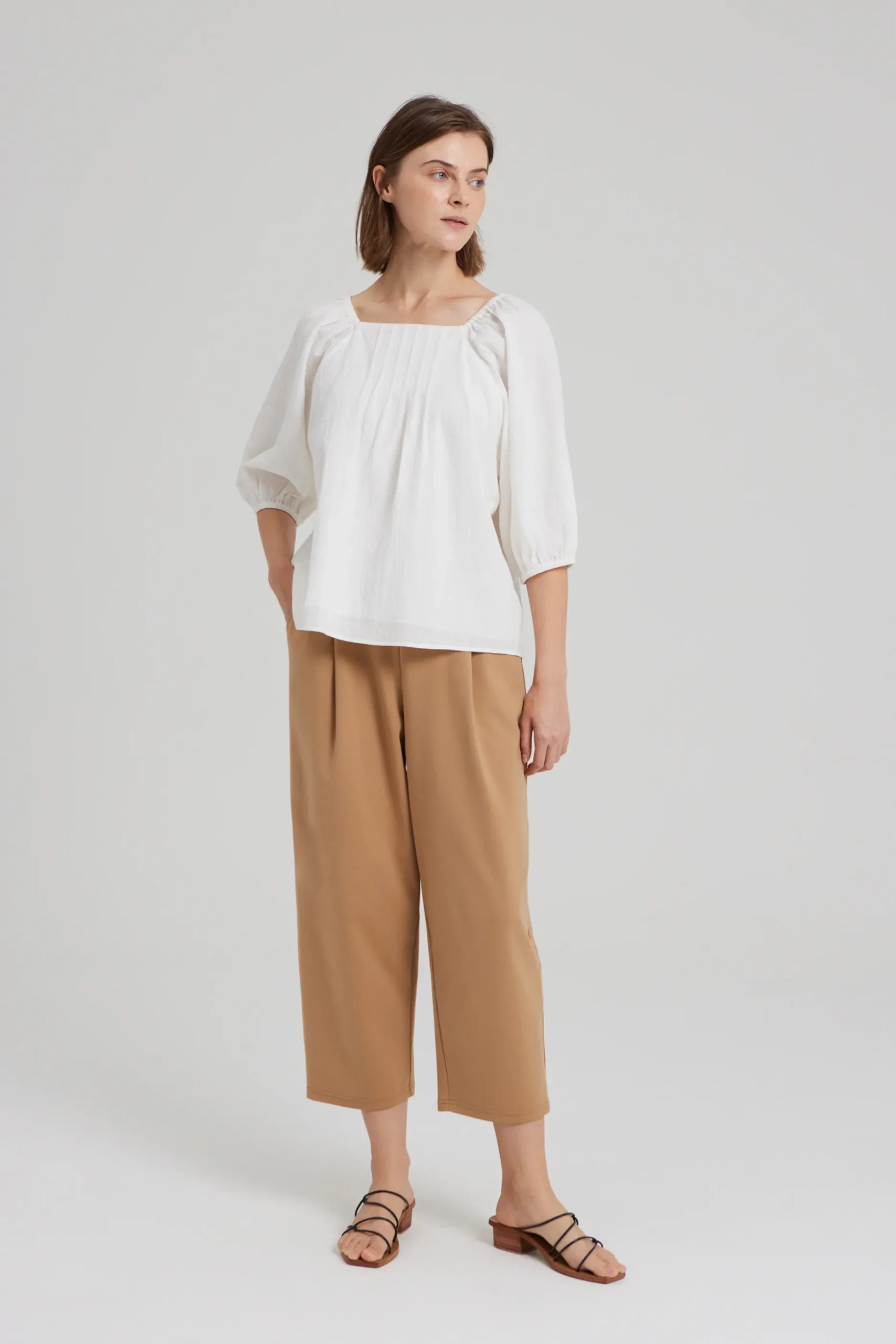 Two-Way Puff Sleeve Top