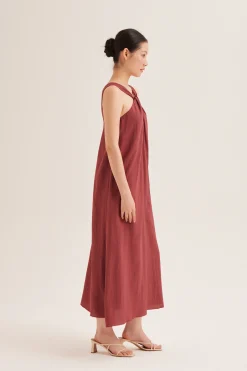 Two-Way Twist Knot Maxi Dress