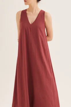 Two-Way Twist Knot Maxi Dress