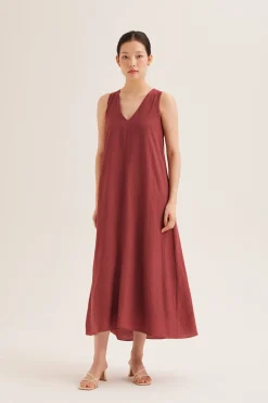 Two-Way Twist Knot Maxi Dress