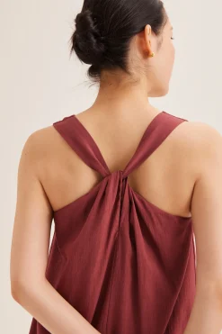 Two-Way Twist Knot Maxi Dress