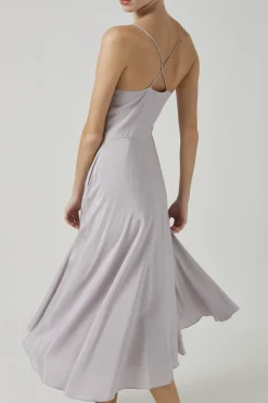 Viscose Cross-Back Dress
