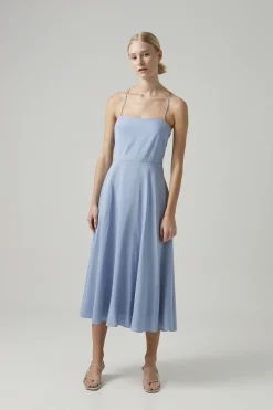 Viscose Cross-Back Dress