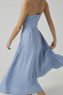 Viscose Cross-Back Dress