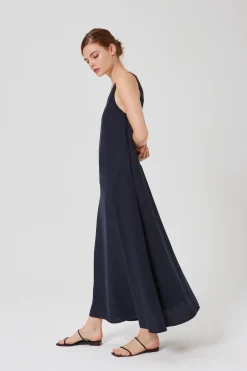 Viscose Drop Waist Tent Dress