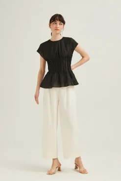 Viscose Pleated Top