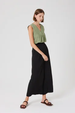 Viscose V-Neck Top