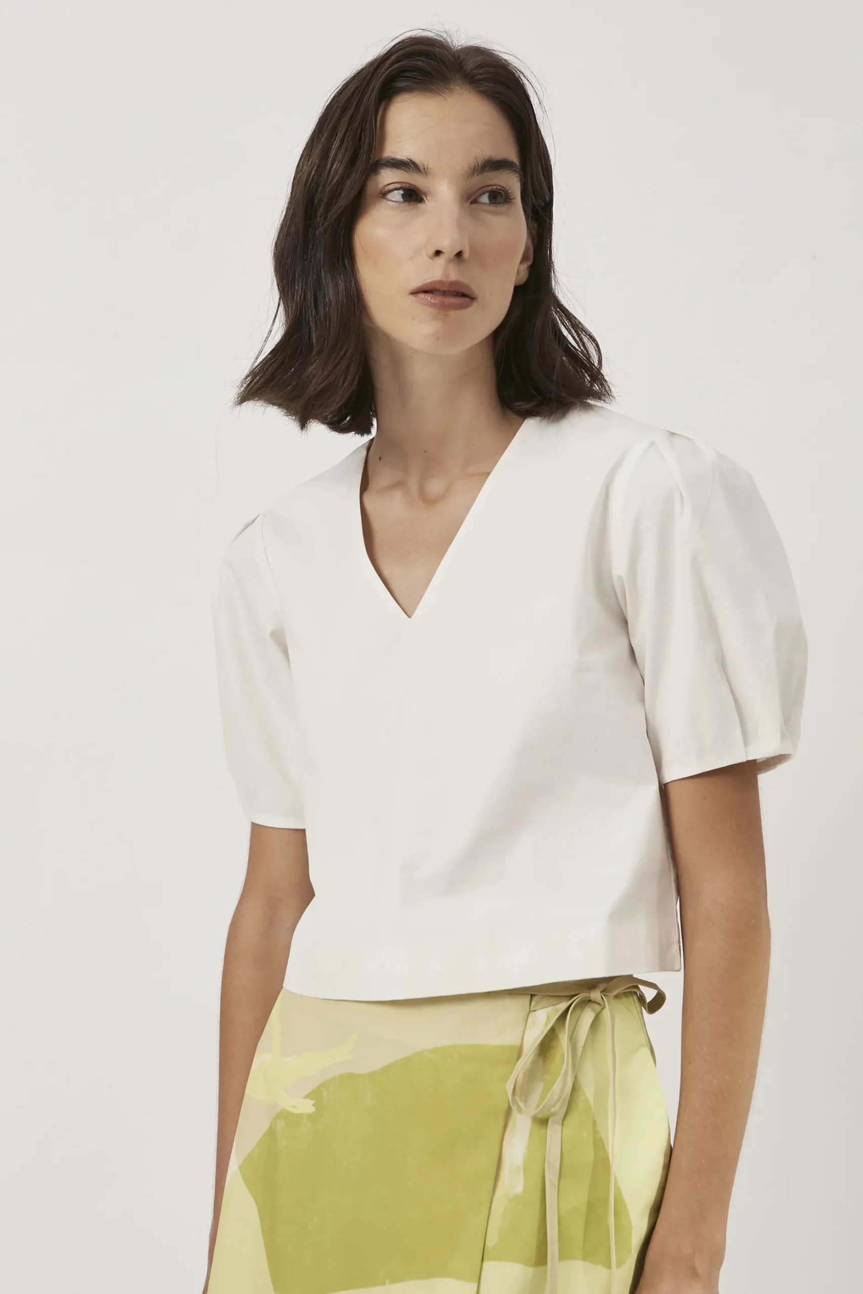 V-Neck Cotton Top